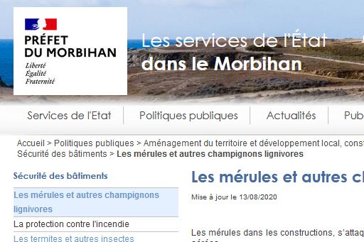 Site préfet du MORBIHAN Mérule