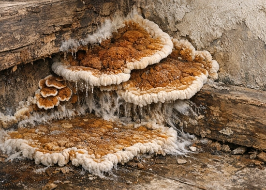 serpula lacrymans champignon maison